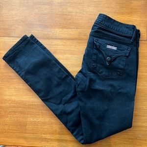 Black Hudson jeans.